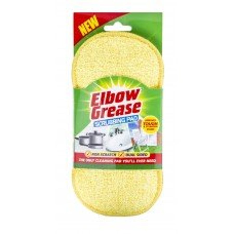 ELBOW GREASE SCRUBBING PAD 1PK CS