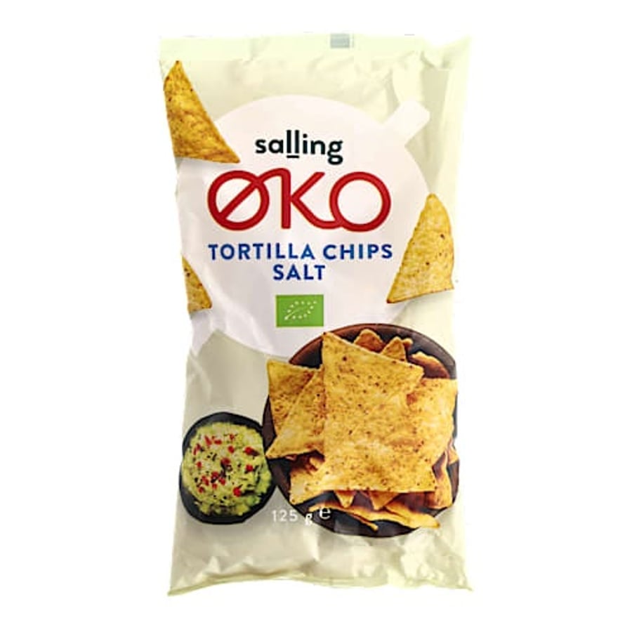 Salling ØKO tortilla flögur salt 125 g