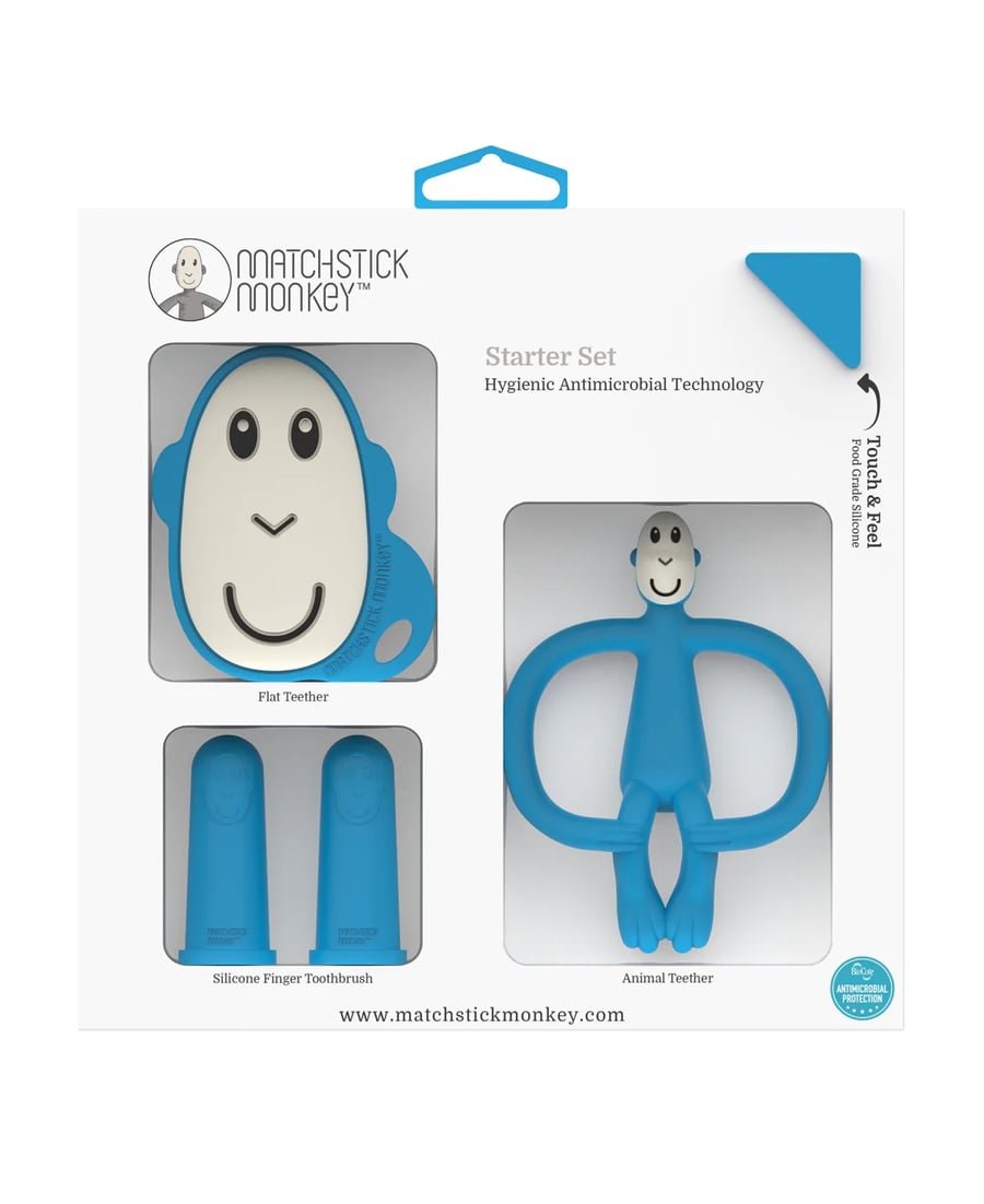Matchstick Monkey Gjafasett Blue
