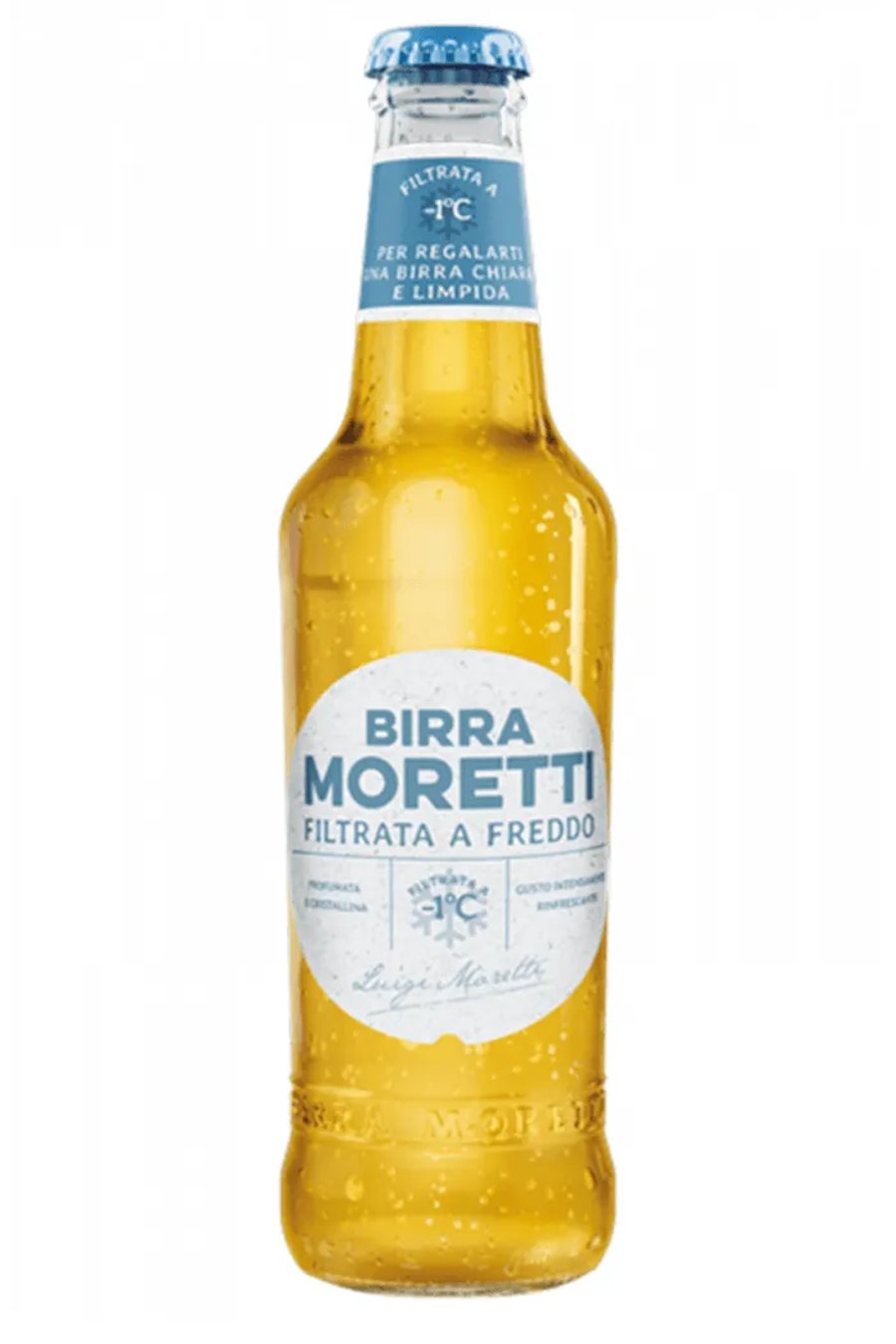 Birra Moretti Filtrata a Freddo