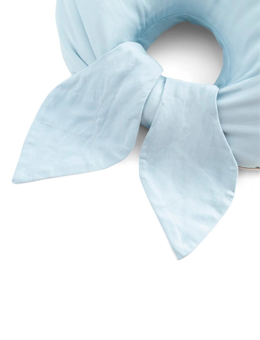 Moon nursing pillow sateen – Baby blue