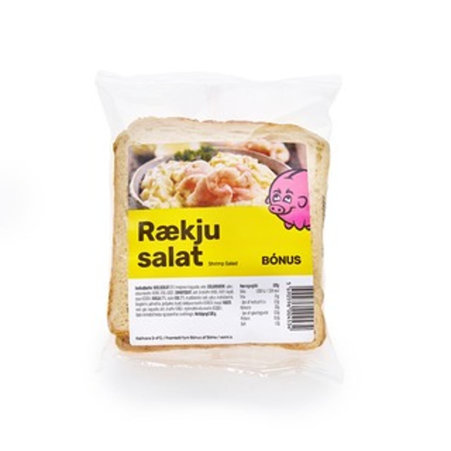 Bónus samloka með rækjusalati