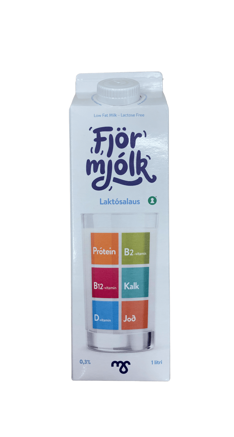 Fjör Mjólk Laktósalaus 0,3% 1000 ml