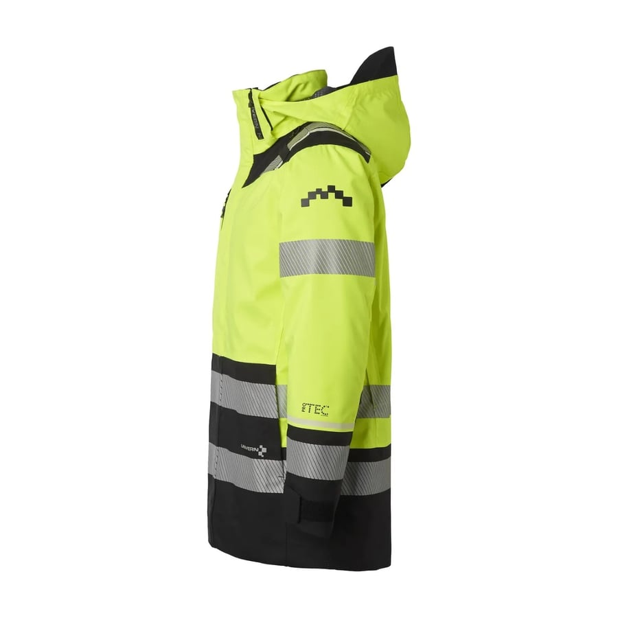 Univern Protec 2in1 heilsársparka, HiViz gul