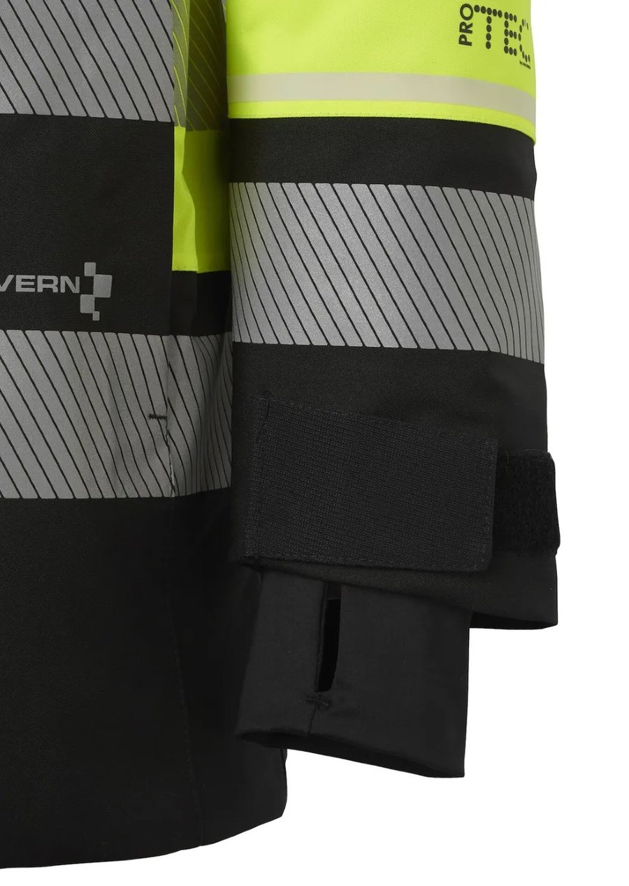 Univern Protec 2in1 heilsársparka, HiViz gul