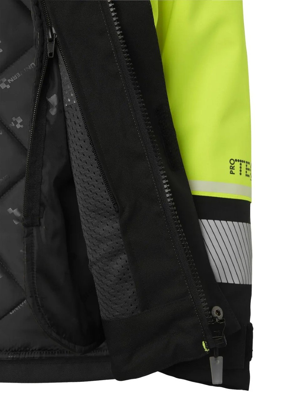 Univern Protec 2in1 heilsársúlpa HiViz gul