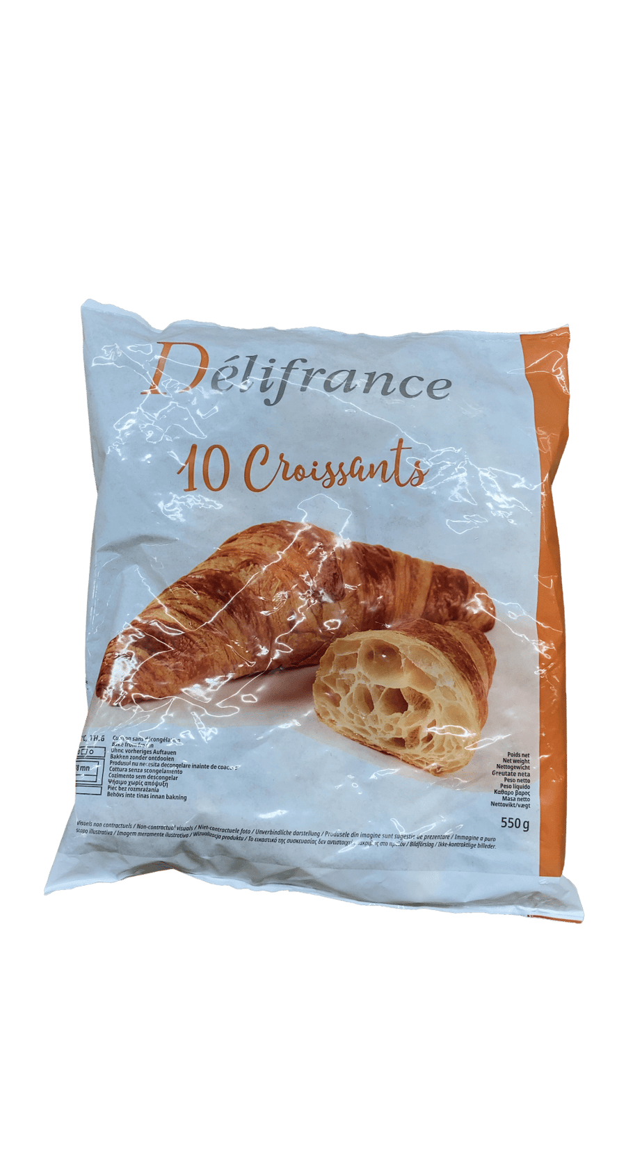 Délifrance 10 smjörcroissantar 550 g