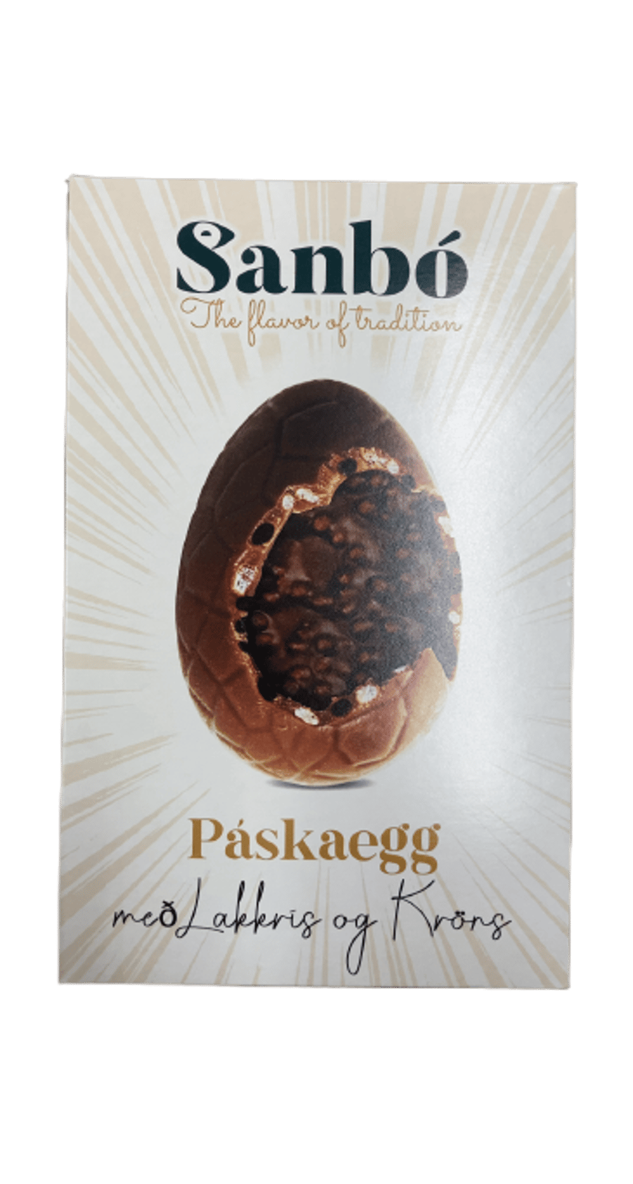 Sanbó Páskaegg Lakkrís & Kröns 500 g