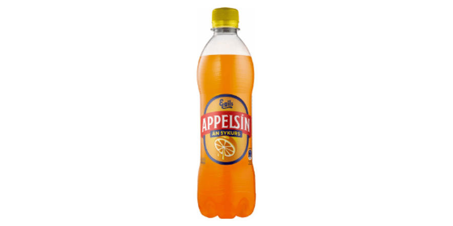 Appelsín án sykurs 500 ml