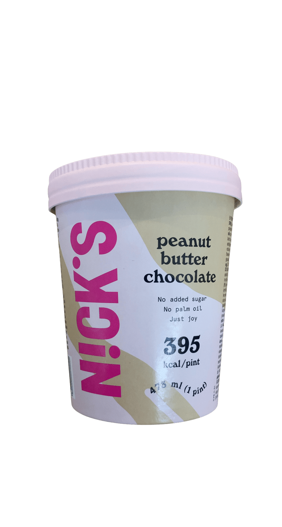 Nick's hnetusmjörs- og súkkulaðiís 473 ml