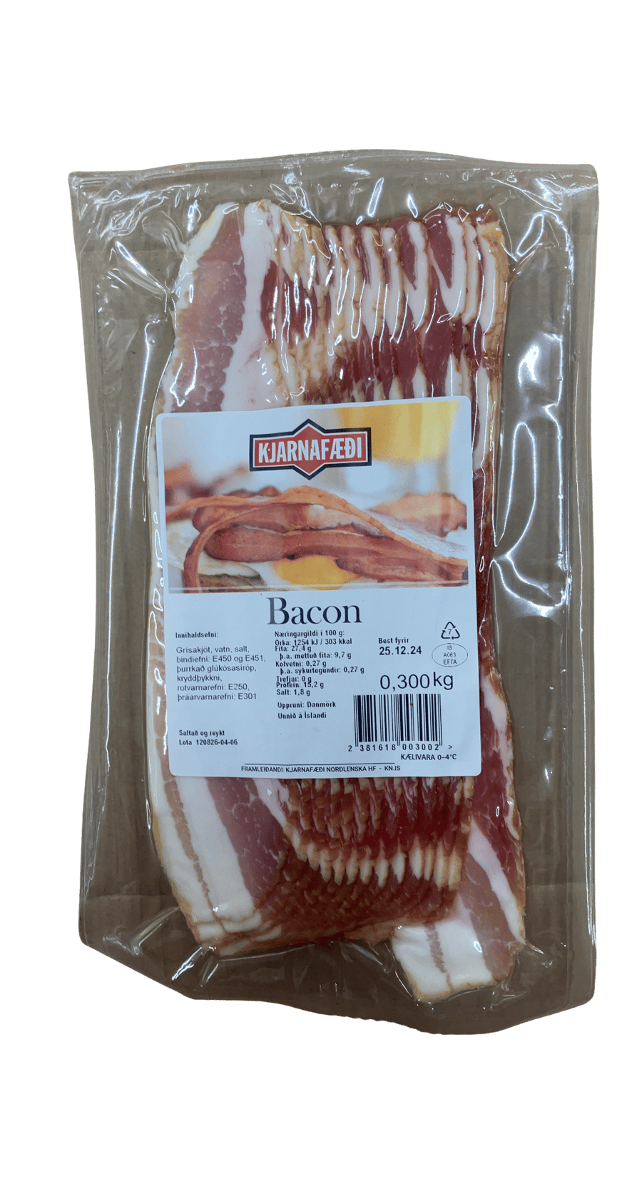 Kjarnafæði beikon 300 g