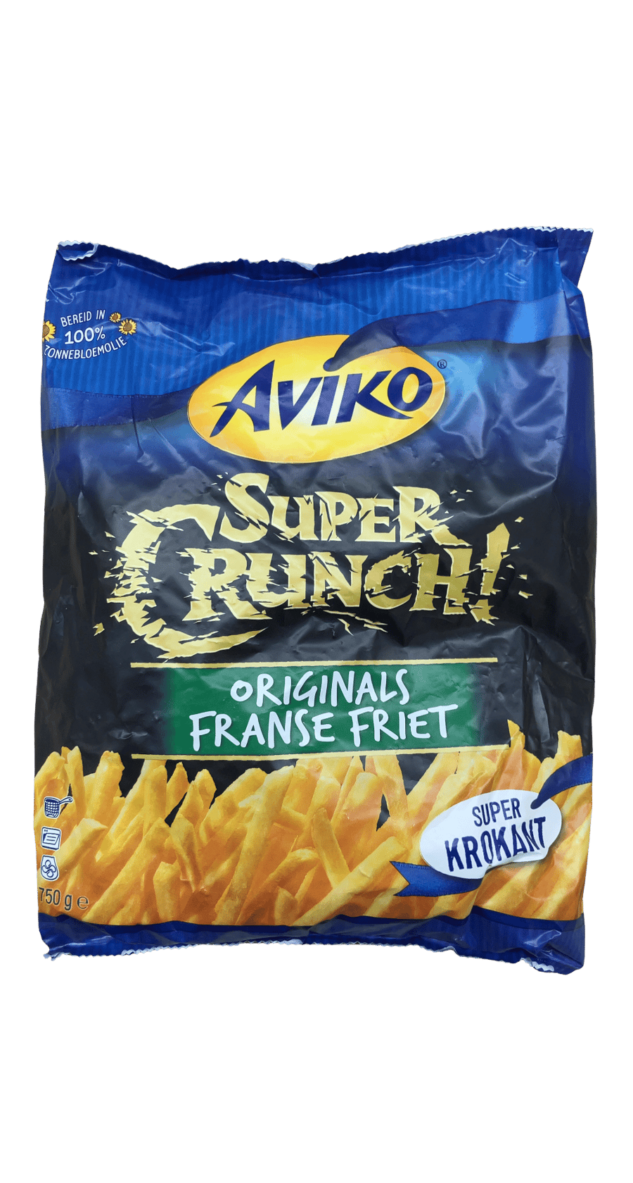 Aviko Super Crunch Originals franskar kartöflur 750 g