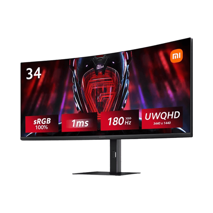 Xiaomi Curved Gaming Monitor G34WQi boginn leikjaskjár