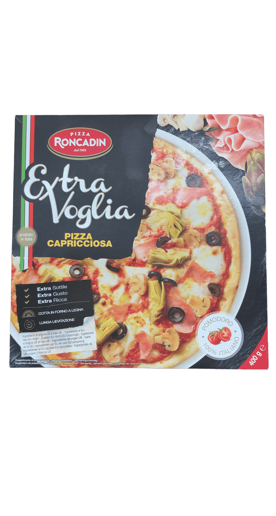 Roncadin Extra Voglia Capricciosa-pítsa 400 g