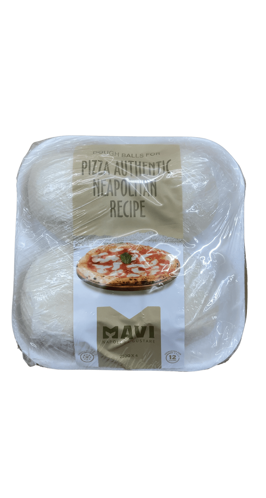 Mavi deigkúlur fyrir pizzu, ekta napólísk uppskrift 1000 g