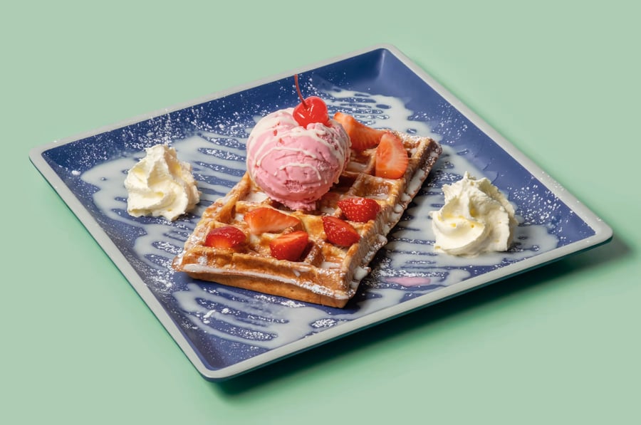 Strawberry Waffle