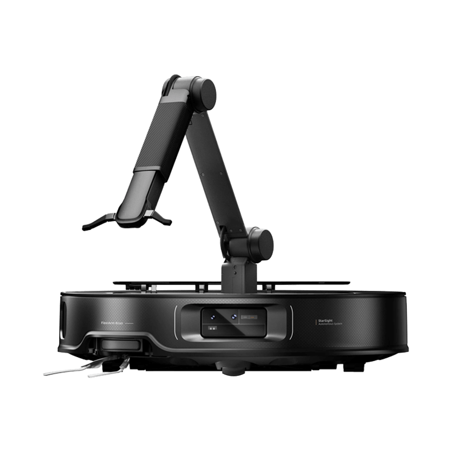 (B-vara) - Roborock Saros Z70 ryksuguvélmenni með sjálftæmingastöð (Svört)