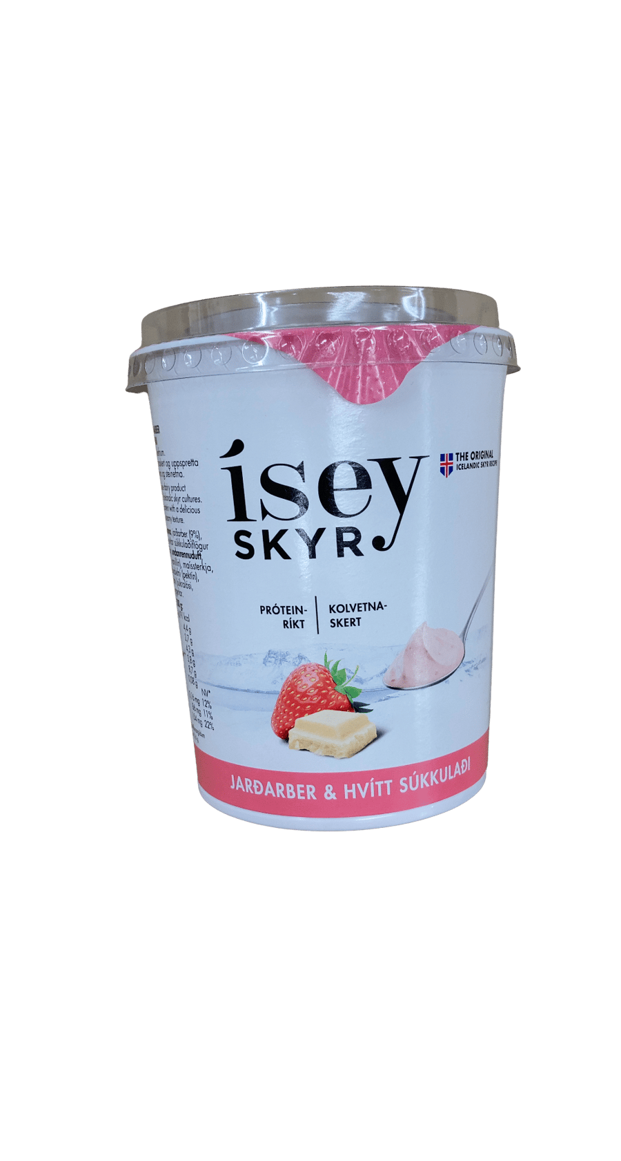 Ísey Skyr Jarðarber & Hvítt Súkkulaði 500 g