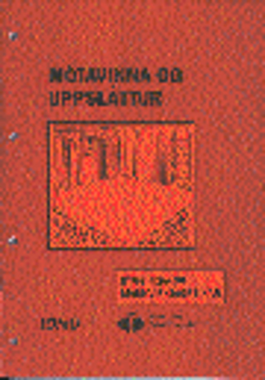 Mótavinna og uppsláttur